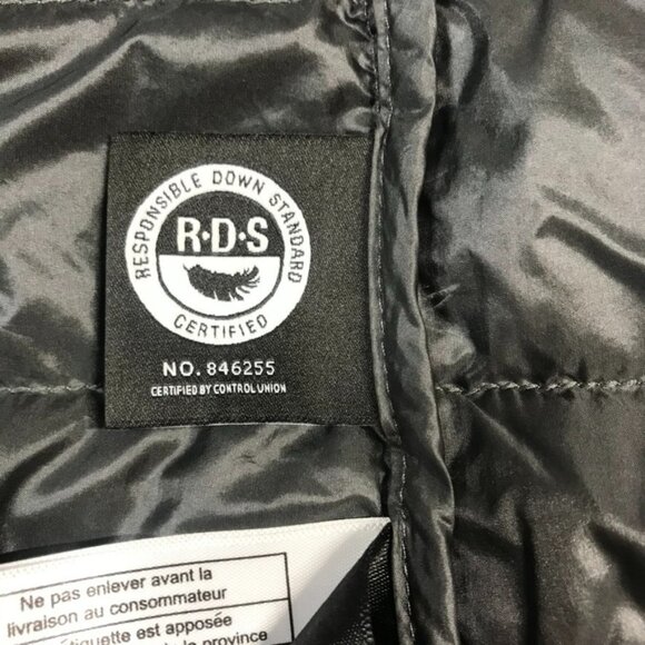 TNA Botanie Puffer Down Coat Women Small Gray Long Parka Lightweight Jacket Warm - Picture 7 of 13